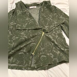 Pura Vida Olive Textured Jacket